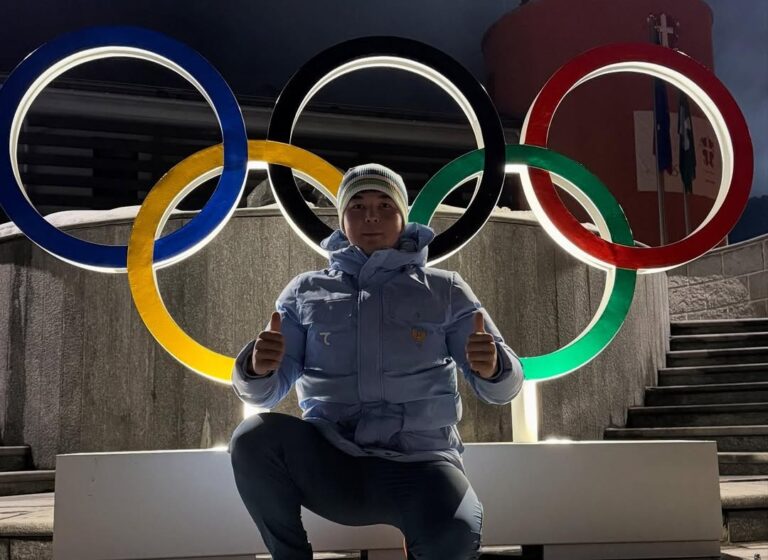 Олимпиада: узбекский горнолыжник Медет Назаров занял 54-е место в первом заезде