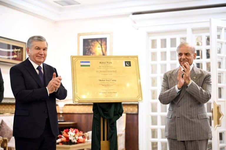 В Исламабаде появятся улица Ташкент и парк имени Бабура