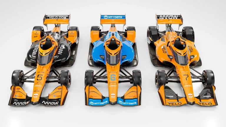 Arrow McLaren Reveals 2026 IndyCar Liveries and Racing Center