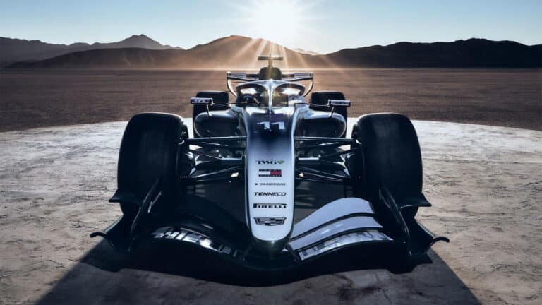 Cadillac Reveals Debut Formula 1 Livery in Super Bowl