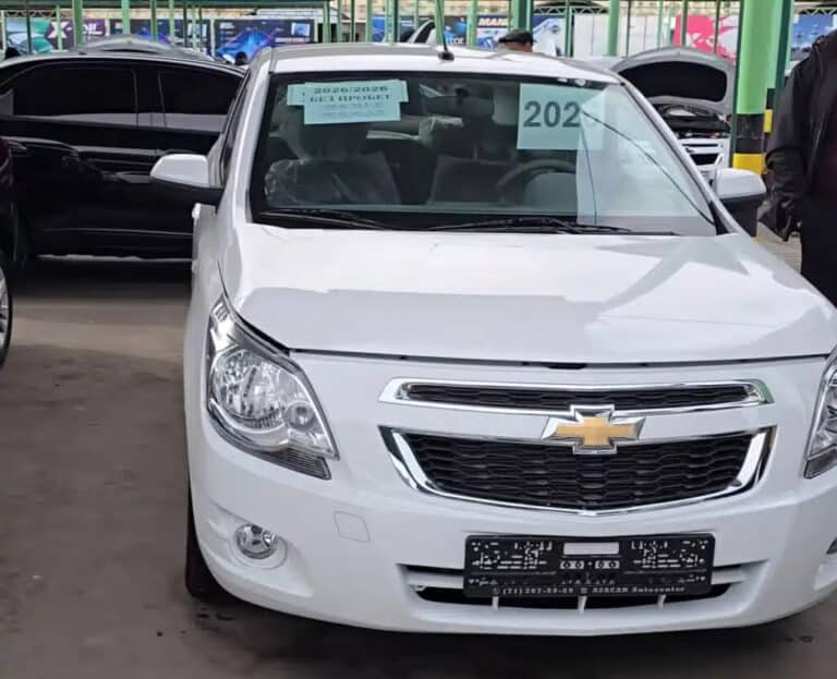 Узбекский автопром в январе: Chevrolet Cobalt первый, «китайцы» ускоряются
