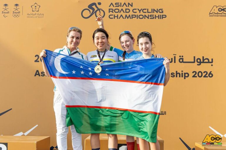 Самира Исмоилова стала чемпионкой Азии по велошоссе среди U23
