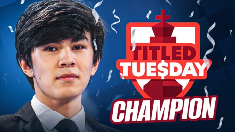 Синдаров вновь чемпион Titled Tuesday — уверенная победа узбекского гроссмейстера