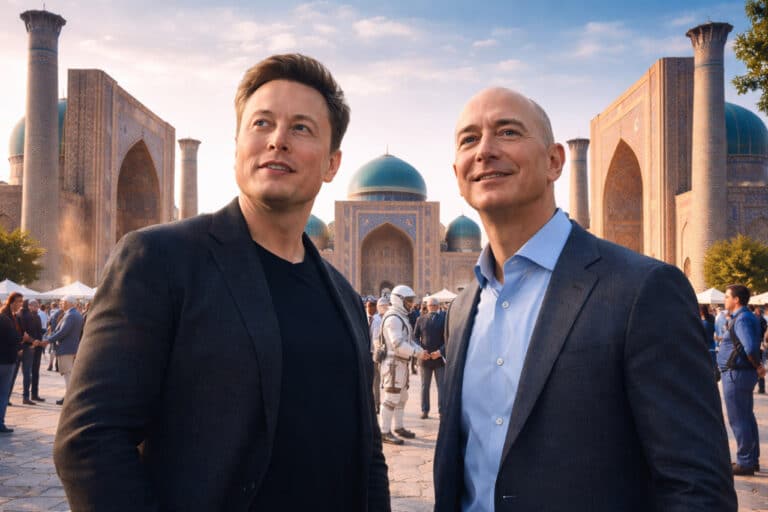 Ilon Mask va Jeff Bezos 2028-yilda Samarqandga tashrif buyurishi mumkin