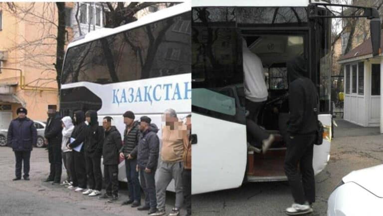 Migratsiya tartibini buzgan 40 nafar O‘zbekiston fuqarosi Olmaotadan chiqarib yuborildi