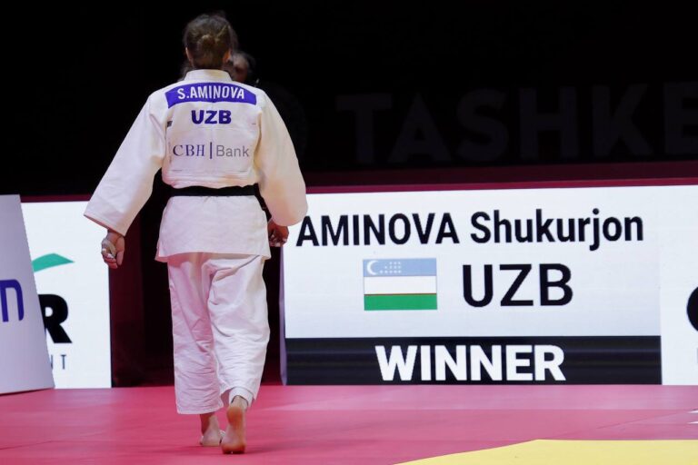 Шукуржон Аминова стала чемпионом OTP Group Tashkent Grand Slam 2026