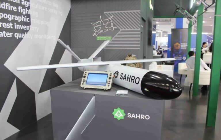 Uzbekistan Unveils SAHRO VM-1 Jet Target Drone at World Defense Show