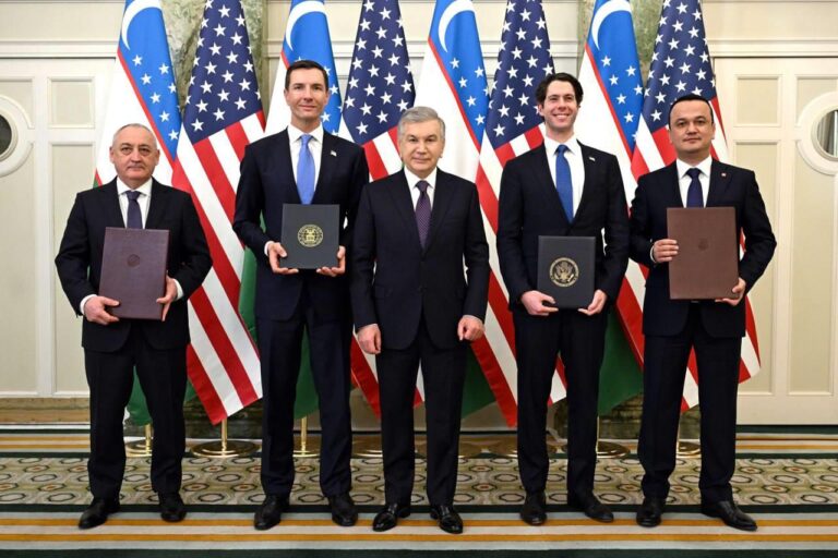 Uzbekistan, U.S. Agree to Launch Joint Investment Platform