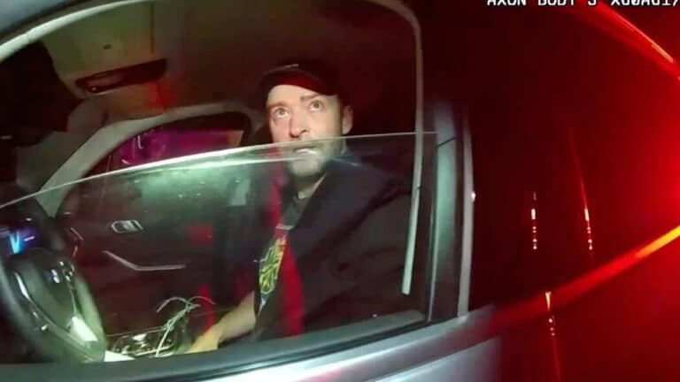 Justin Timberlake’s 2024 Drink-Driving Arrest Footage Released
