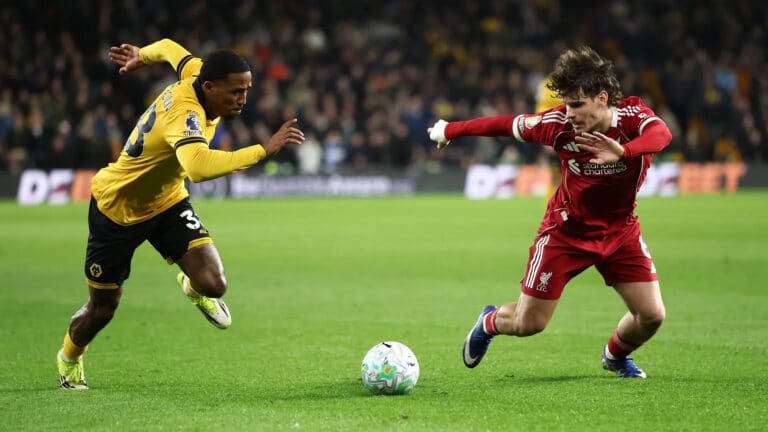 Вулверхэмптон вырвал победу у Ливерпуля — рикошет на 90-й решил все