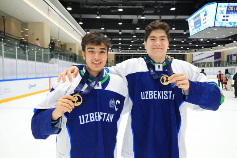 Форвард «Хумо» Тилляходжаев о триумфе Узбекистана на ЧМ по хоккею: Мы верили в победу