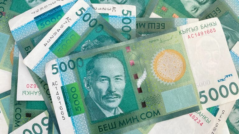 Кыргызстан наладил собственную печать сома — раньше нацвалюту выпускали в Европе и США