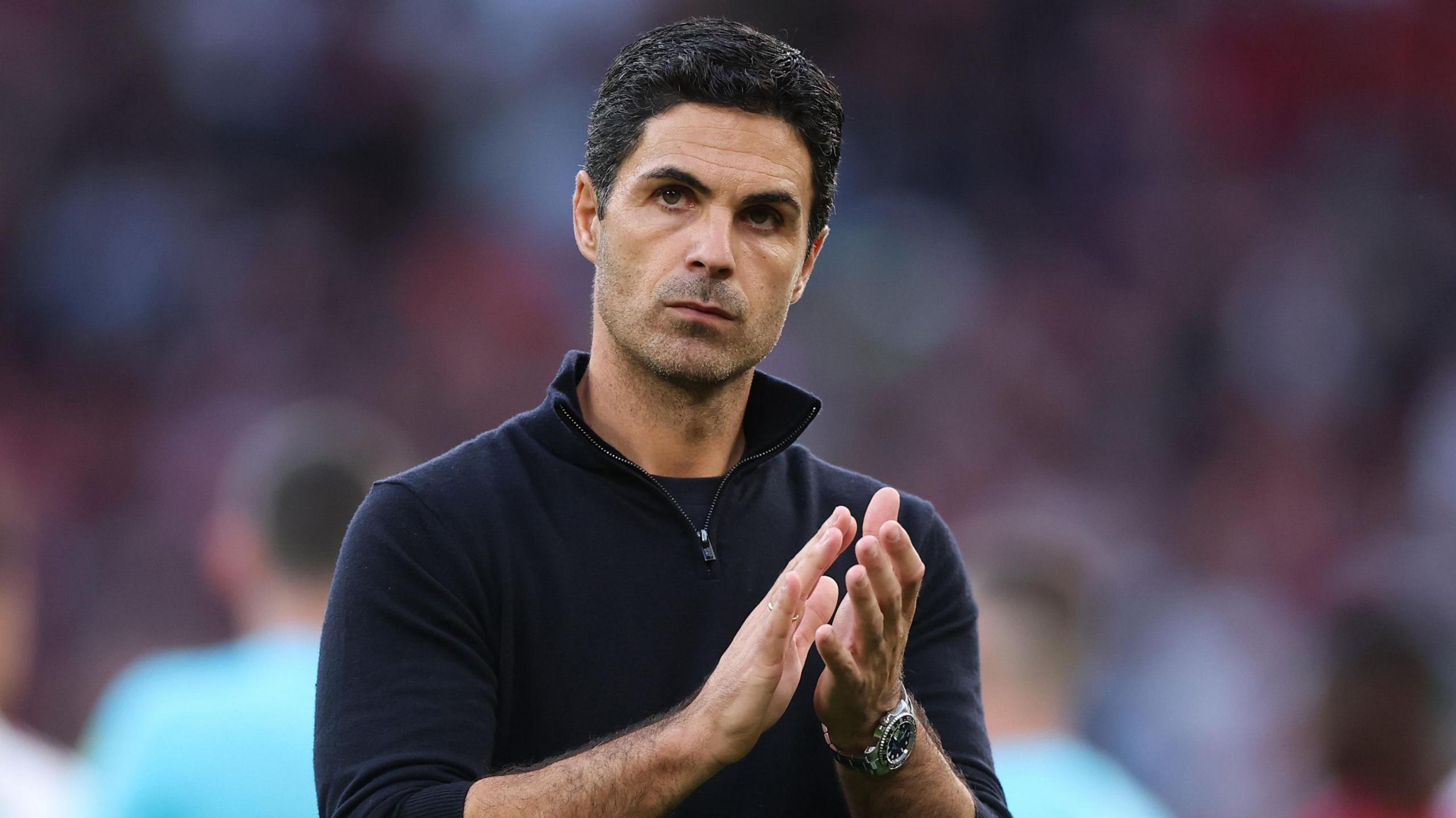 Mikel Arteta Laughs Off "Black Eye" Confusion in Post-Match Press Conference