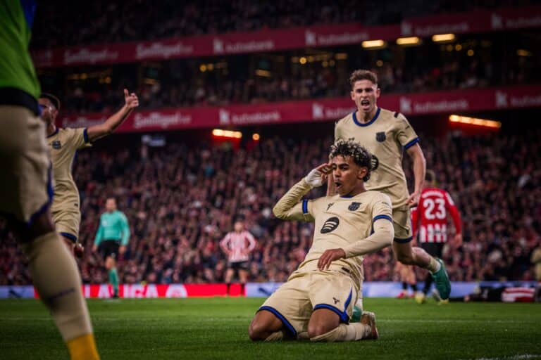 Ямаль принес Барселоне золото вечера в Бильбао