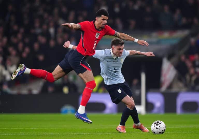 Пенальти на закате: Англия упустила победу над Уругваем на «Уэмбли»