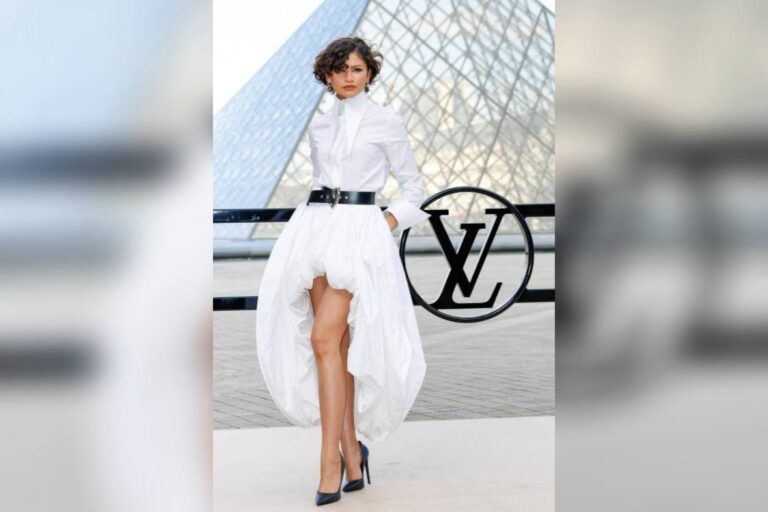 Первый выход Зендеи после свадьбы: чем удивил показ от Louis Vuitton