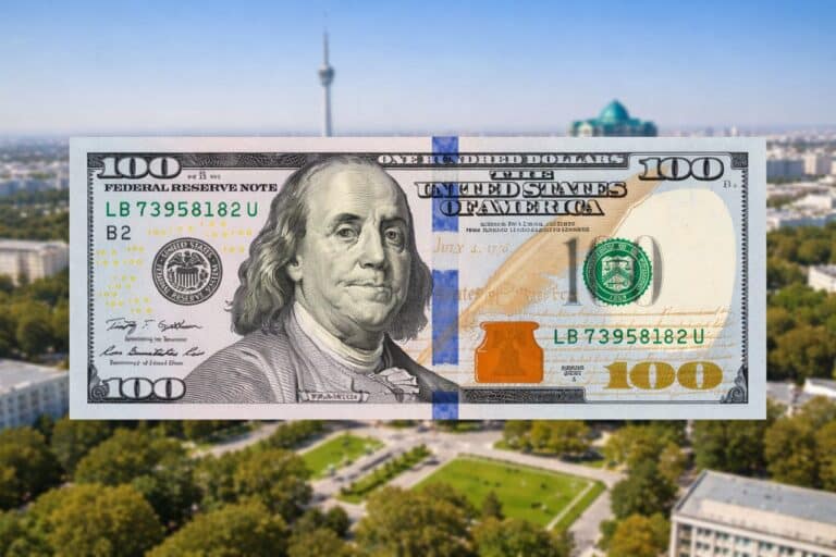 Сколько стоит доллар в Узбекистане сегодня, 19 марта