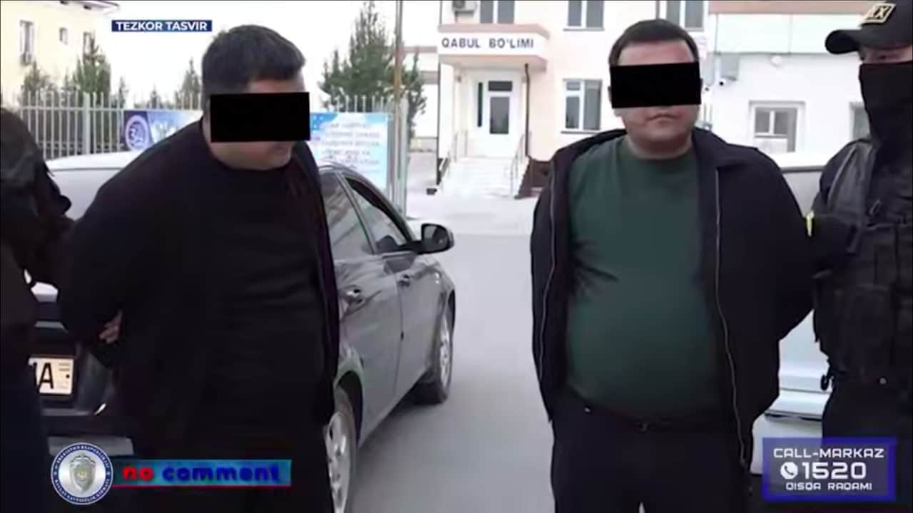 Sirdaryoda 2 nafar MIB xodimi pora bilan ushlandi