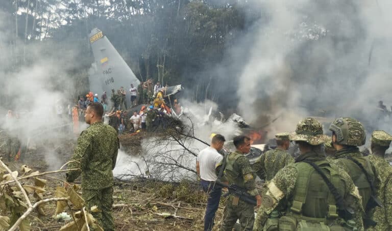 Colombian Air Force C-130 Crash Kills At Least 66