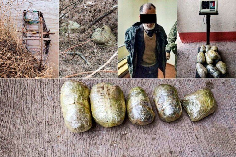 Amudaryo orqali narkotik modda olib o‘tishga uringan shaxs qo‘lga olindi