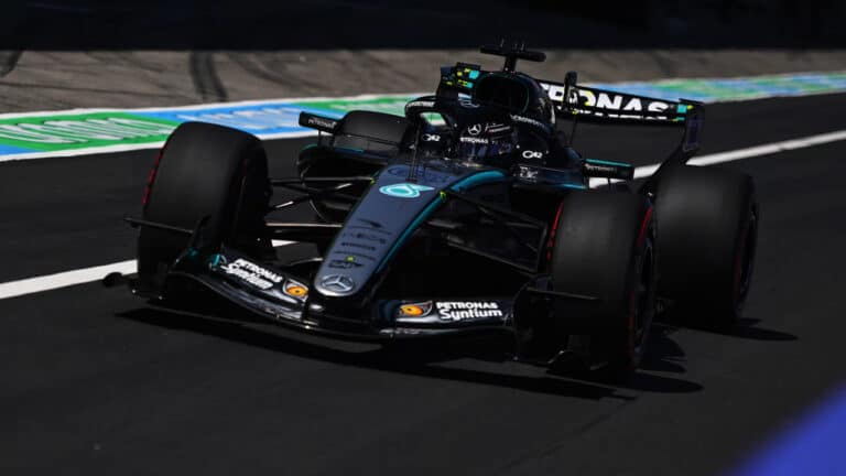 Russell Leads Mercedes One-Two in Japanese GP First Practice