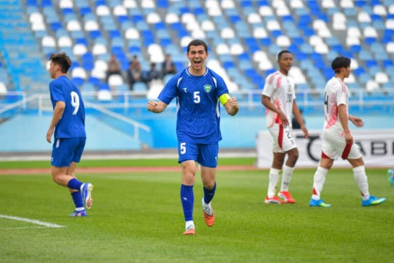 Узбекистан U20 вырвал ничью с Японией и победил по пенальти