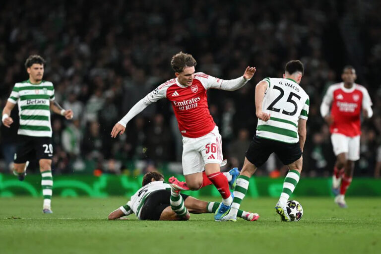 Арсенал удержал Спортинг и вышел дальше