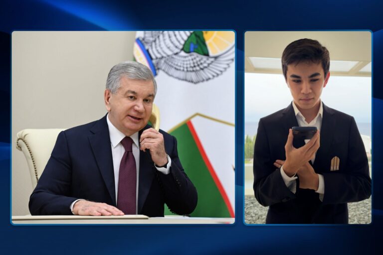 Shavkat Mirziyoyev Nomzodlar turniri gʻolibi Javohir Sindorov bilan telefon orqali muloqot qildi — video