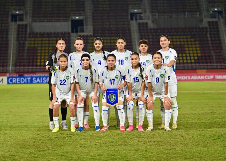 Uzbekistan Women’s U20 Team Thrash Jordan to Reach Asian Cup Quarter-Finals
