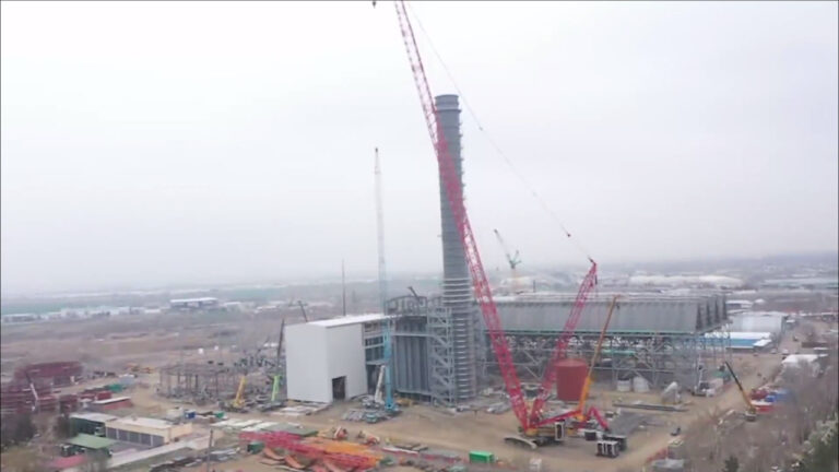 Yaponiya kompaniyasi Navoiy IESda yirik bug‘-gaz qurilmasini barpo etmoqda