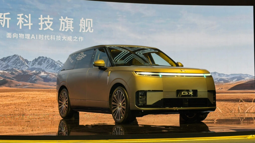 Xpeng GX elektromobili $58 mingdan sotuvga chiqdi