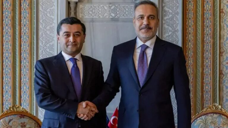 Hakan Fidan and Bakhtiyor Saidov Discuss Bilateral Ties and Regional Issues