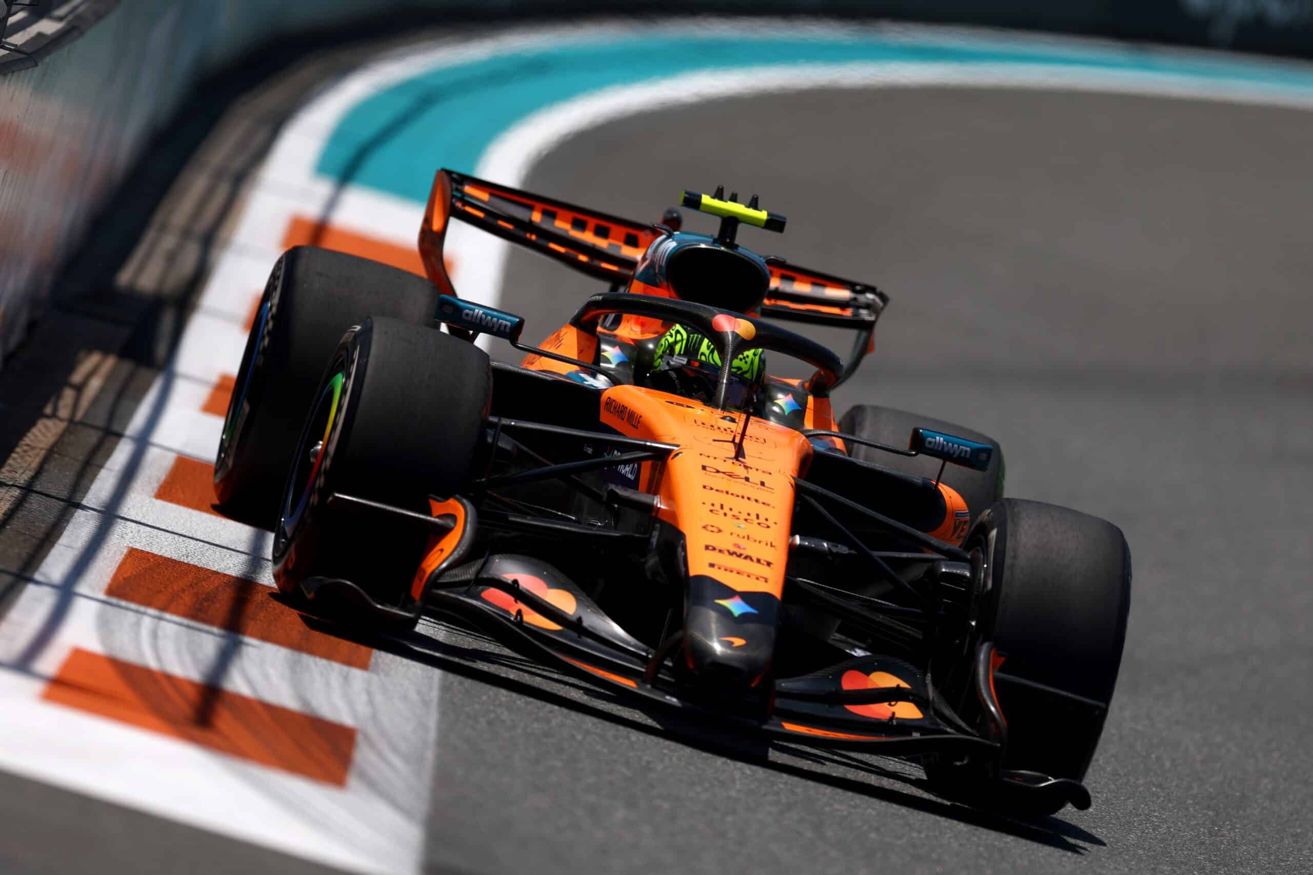 Lando Norris Storms to Miami Sprint Pole to Break Mercedes Dominance
