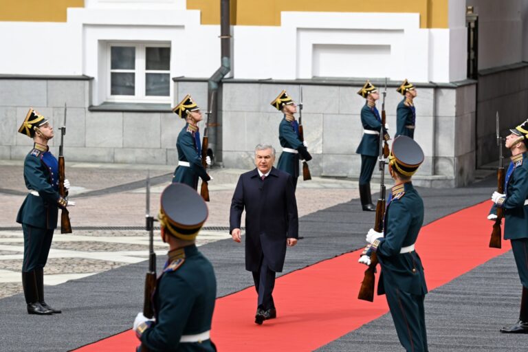 Uzbekistan’s President Attends 81st Victory Day Commemorations in Moscow