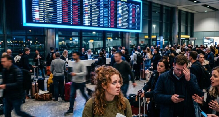 Thousands Stranded at London Airports after 400 Flight Delays and Cancellations