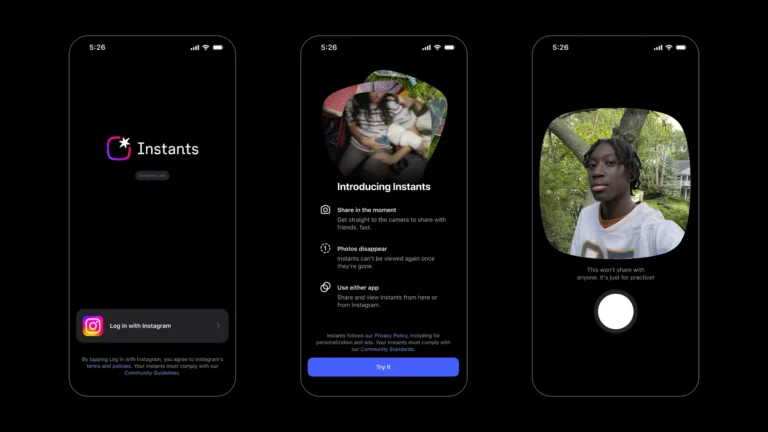 Instagram Introduces “Instants”: A View-Once Photo Experience for Gen Z