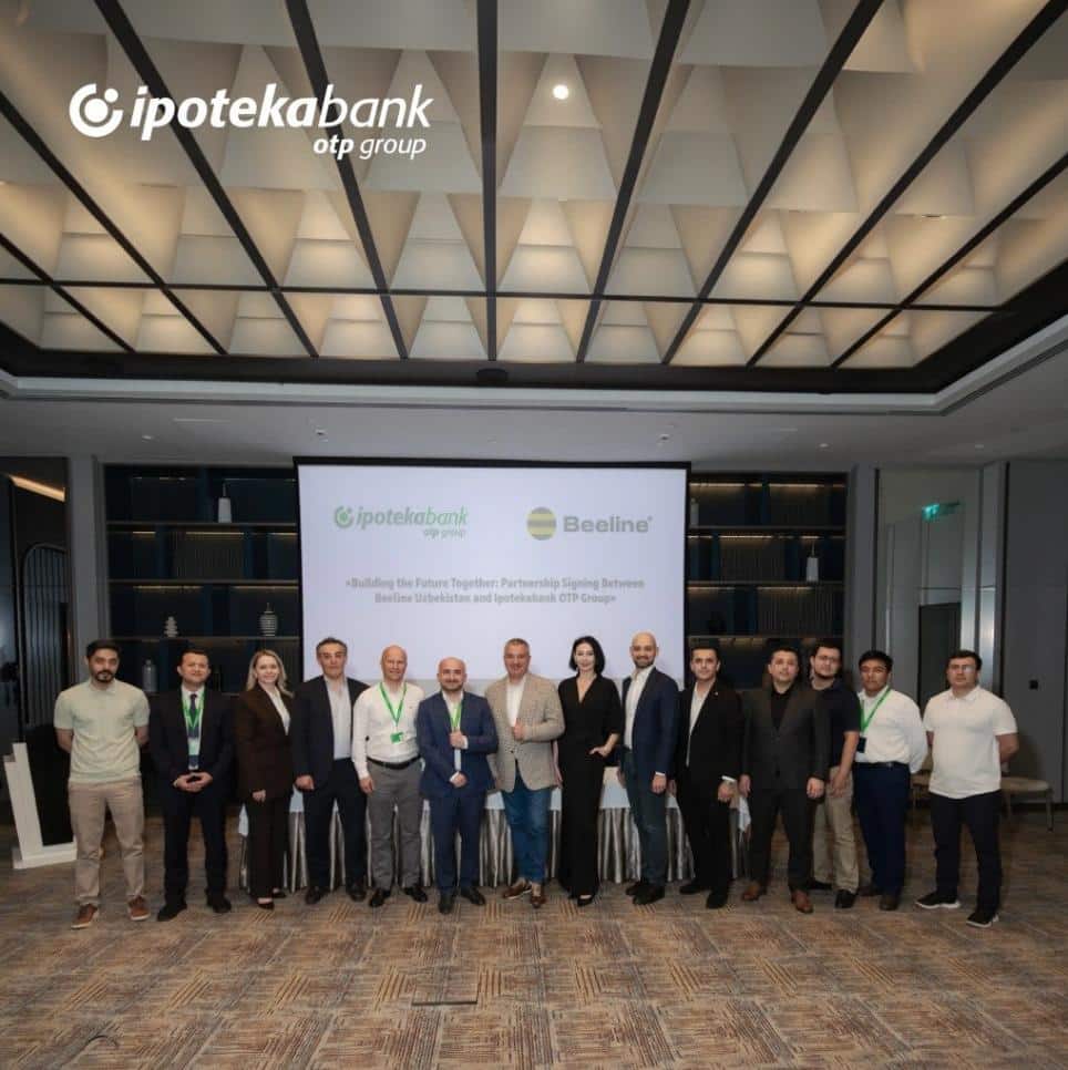 Ipoteka Bank OTP Group и Beeline Uzbekistan заключили меморандум о стратегическом партнёрстве