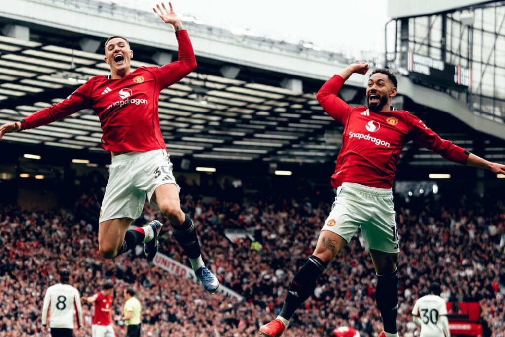 Mateus Kunya va Benjamin Sheshko / Foto: Instagram / manutd
