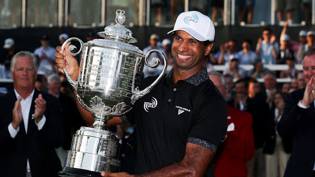 English Golfer Aaron Rai Storms to Maiden Major Victory at 108th PGA Championship