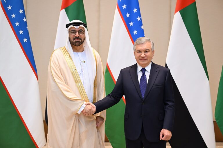 Shavkat Mirziyoyev BAA delegatsiyasi bilan nimalarni muhokama qildi