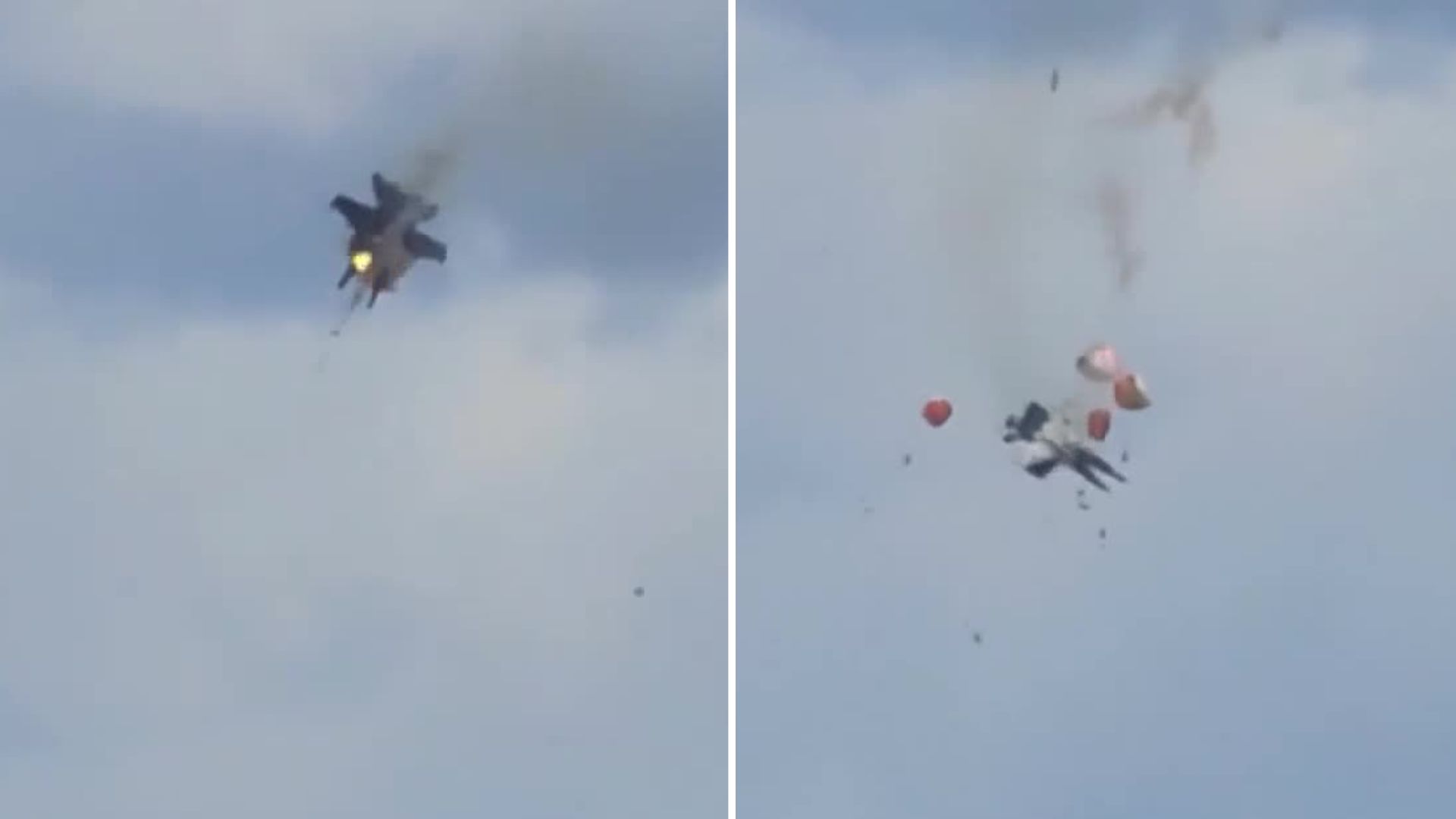 Mid-Air Jet Collision at Idaho Air Show Ends in Safe Ejection for Four Navy Crew