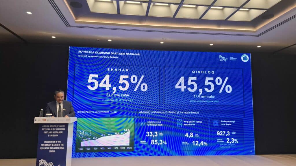 Перепись населения в РУз: расходы составили $4,68 млн