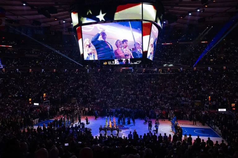 Trump Appearance and Astronomical Ticket Prices Highlight Knicks’ First Home Game