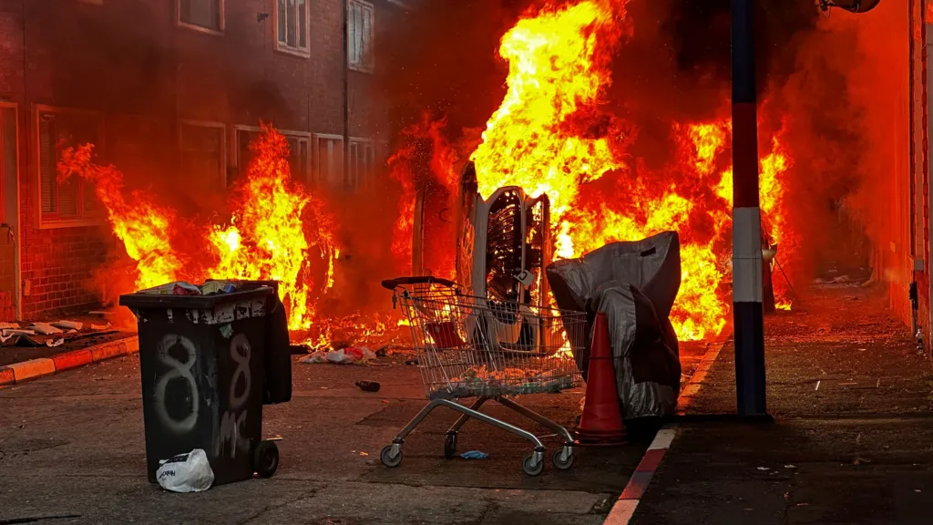 Belfast Engulfed by Violent Unrest Following Knife Attack
