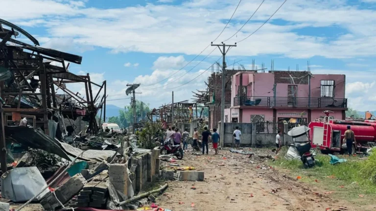 Deadly Mining Explosion Claims Dozens of Lives in Rebel-Held Myanmar Village