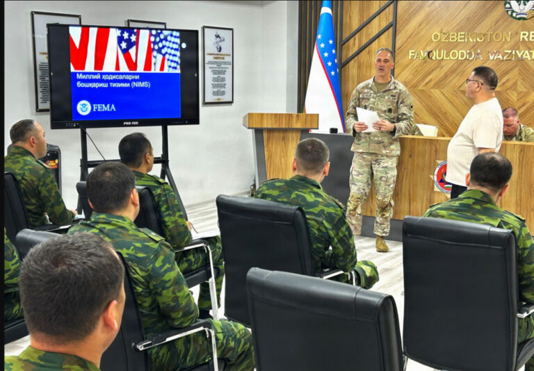 U.S. National Guard Partners with Uzbekistan for Joint Military Exercises