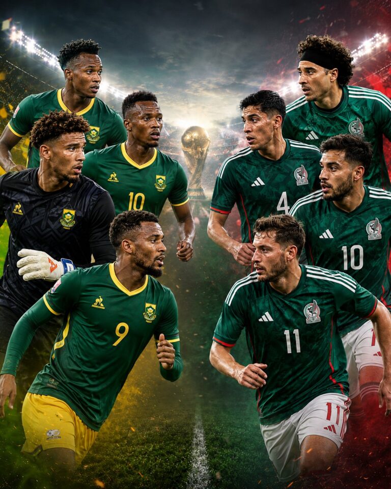 Mexico vs South Africa: Starting Lineups Announced for 2026 World Cup Opener