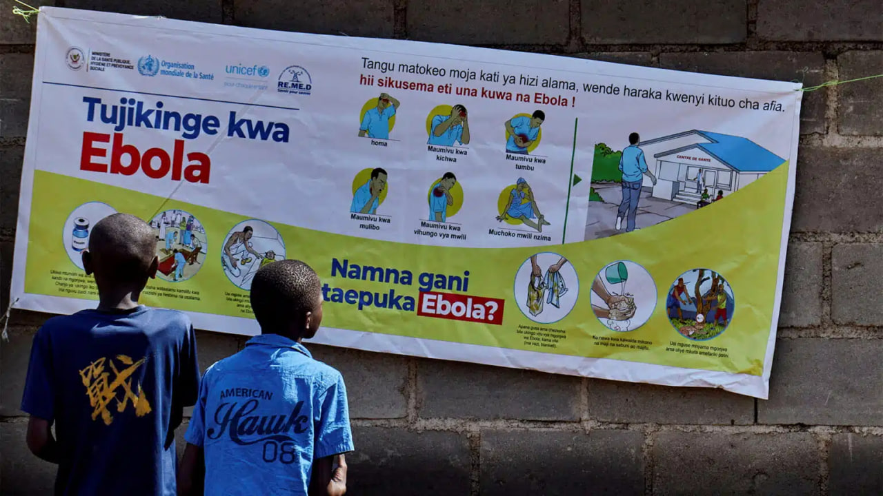 Kongoda Ebola yuqtirganlar soni 515 kishiga yetdi