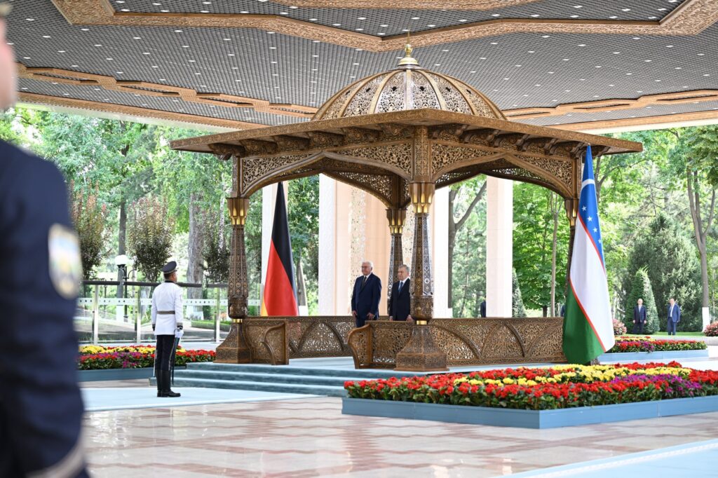O‘zbekiston va Germaniya rahbarlari qanday masalalarni muhokama qildi