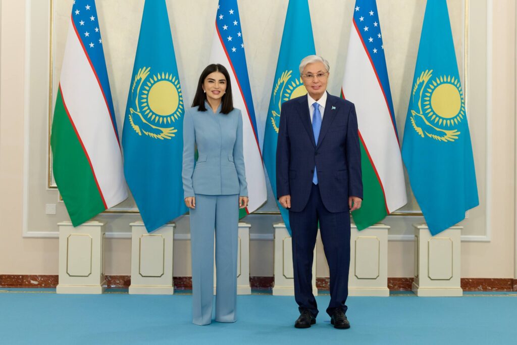 Saida Mirziyoyeva Qozog‘iston rahbari bilan uchrashdi